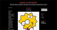 Desktop Screenshot of namecartoons.blogspot.com