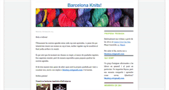 Desktop Screenshot of barcelonaknits.blogspot.com