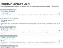 Tablet Screenshot of democratscalling.blogspot.com