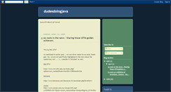Desktop Screenshot of dudesdoingjava.blogspot.com