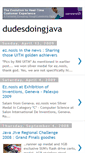 Mobile Screenshot of dudesdoingjava.blogspot.com