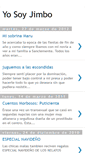 Mobile Screenshot of elmundodejimbo.blogspot.com