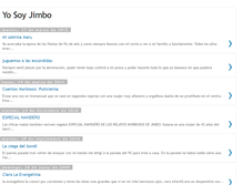 Tablet Screenshot of elmundodejimbo.blogspot.com