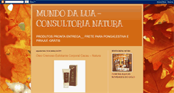Desktop Screenshot of mundodalua-natura.blogspot.com