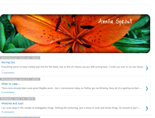 Tablet Screenshot of ameliasprout.blogspot.com