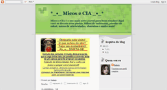 Desktop Screenshot of micos-e-cia.blogspot.com
