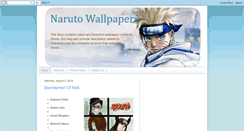 Desktop Screenshot of narutofanslink.blogspot.com