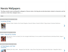 Tablet Screenshot of narutofanslink.blogspot.com