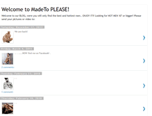 Tablet Screenshot of madetoplease.blogspot.com