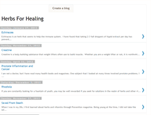 Tablet Screenshot of herbs4healing.blogspot.com