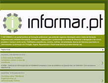 Tablet Screenshot of informar-pt.blogspot.com