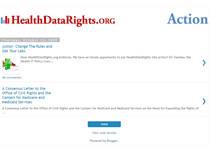 Tablet Screenshot of healthdatarights.blogspot.com
