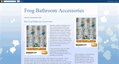 Desktop Screenshot of frogbathroomaccessories.blogspot.com