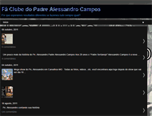 Tablet Screenshot of padrealessandroc.blogspot.com