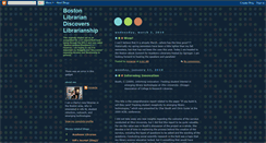 Desktop Screenshot of bostonlibrarian.blogspot.com