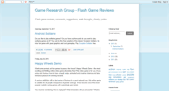 Desktop Screenshot of game-research-group.blogspot.com
