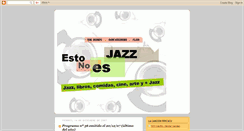 Desktop Screenshot of estonoesjazz2007.blogspot.com