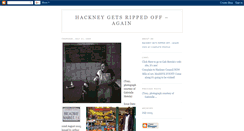 Desktop Screenshot of hackneygetsrippedoff.blogspot.com