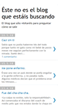 Mobile Screenshot of estenoeselblogqueestaisbuscando.blogspot.com