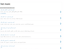 Tablet Screenshot of hot-musics.blogspot.com