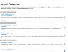 Tablet Screenshot of malawicorruption.blogspot.com