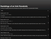 Tablet Screenshot of irishrunaholic.blogspot.com