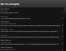 Tablet Screenshot of iamtheealmighty.blogspot.com