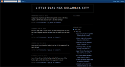 Desktop Screenshot of lildarlingsokc.blogspot.com