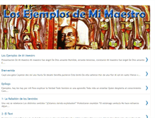 Tablet Screenshot of losejemplosdemimaestro.blogspot.com