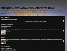 Tablet Screenshot of economieenergie01.blogspot.com