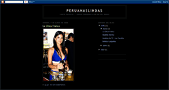 Desktop Screenshot of peruchaslindas.blogspot.com