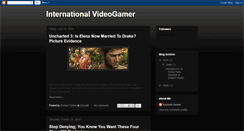 Desktop Screenshot of internationalvideogamer.blogspot.com