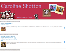 Tablet Screenshot of carolineshotton.blogspot.com