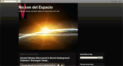 Desktop Screenshot of nosondelespacio.blogspot.com