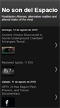 Mobile Screenshot of nosondelespacio.blogspot.com