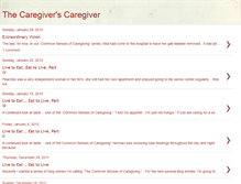 Tablet Screenshot of caregiver2caregiver.blogspot.com