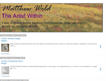Tablet Screenshot of matthewweld.blogspot.com