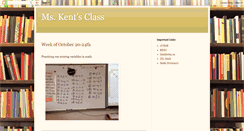 Desktop Screenshot of mskentsclass.blogspot.com