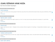Tablet Screenshot of gerakananakmuda.blogspot.com