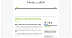 Desktop Screenshot of education-of-a-knife.blogspot.com