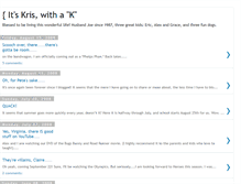 Tablet Screenshot of krisvanallen.blogspot.com