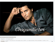 Tablet Screenshot of chayandictos.blogspot.com