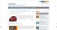 Desktop Screenshot of canada-ads.blogspot.com
