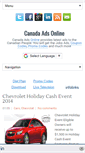 Mobile Screenshot of canada-ads.blogspot.com
