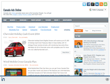 Tablet Screenshot of canada-ads.blogspot.com