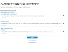 Tablet Screenshot of gabriele-pennacchioli-interview.blogspot.com