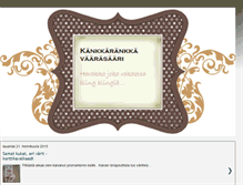 Tablet Screenshot of kankkarankkavaarasaari.blogspot.com