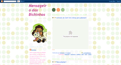 Desktop Screenshot of mensageiro-dos-bichinhos.blogspot.com