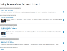 Tablet Screenshot of betweenbeings.blogspot.com