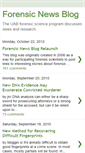 Mobile Screenshot of forensicnews.blogspot.com